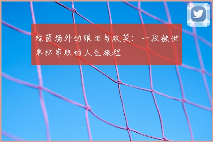 绿茵场外的眼泪与欢笑：一段被世界杯串联的人生旅程